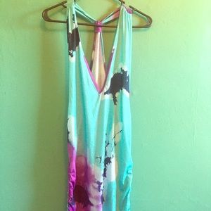 Tye dye racer back sundress